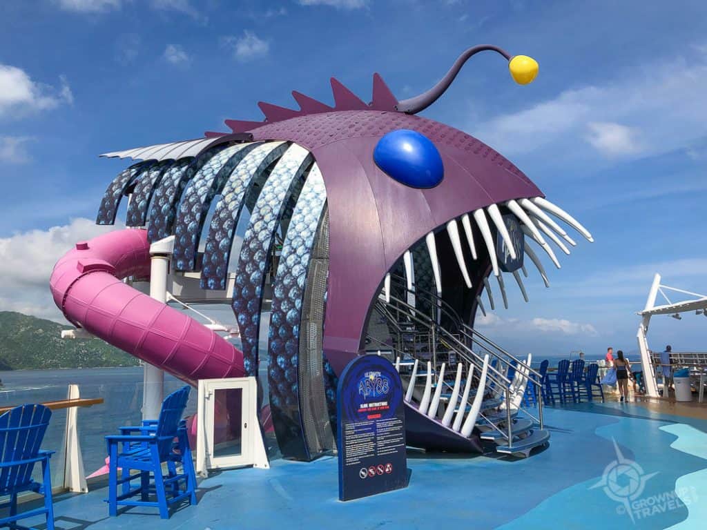 Harmony of the Seas The Abyss slide