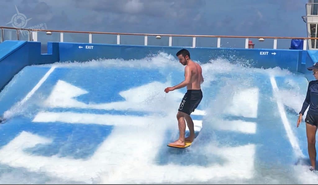 The FlowRider on the Harmony of the Seas