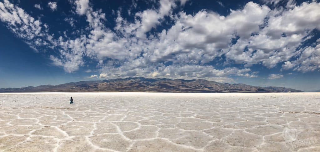 Badwater Salt Pan Death Valley