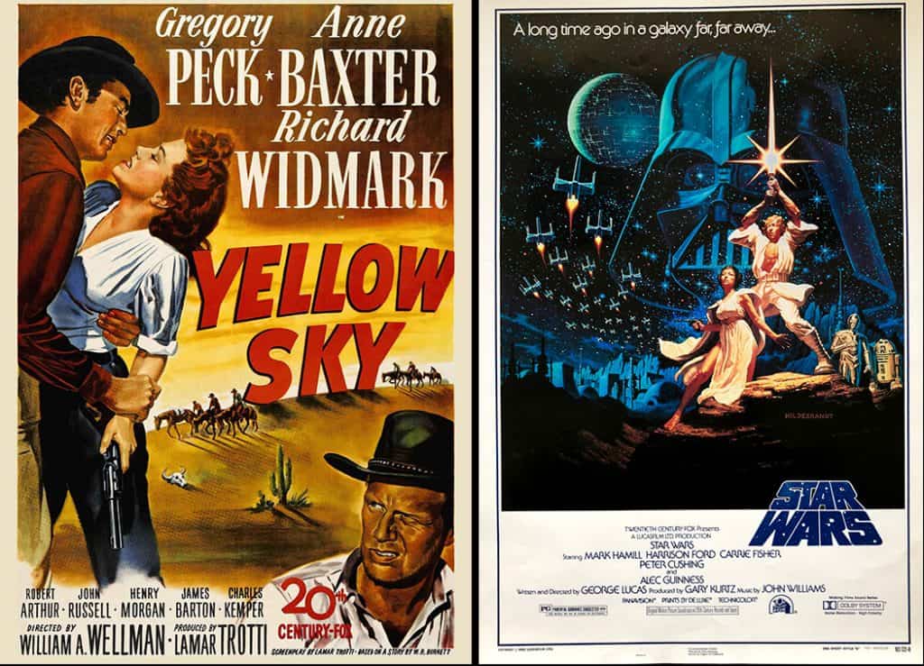 Yellow Sky and Star Wars Death Valley Movies