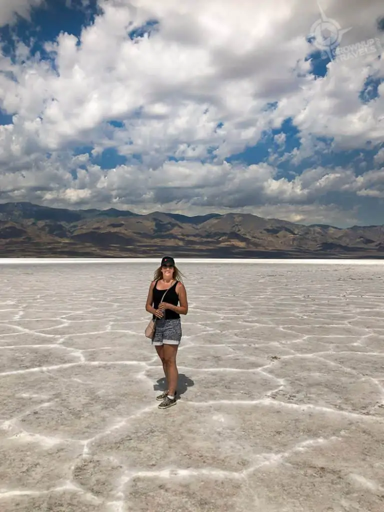 Badwater Salt Pan Death Valley