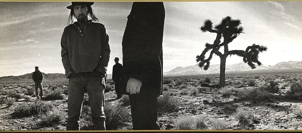 Joshua Tree Album Back Cover
