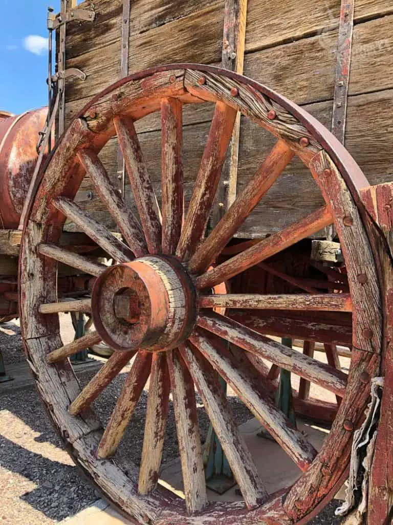 Old Harmony Borax Wagon Wheel