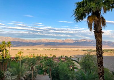 Sunrise view Oasis Death Valley