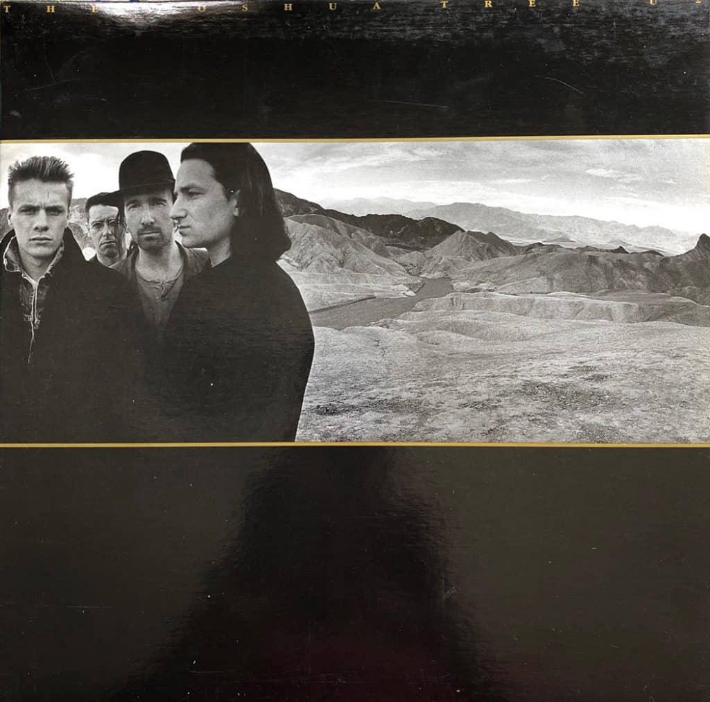 U2 Joshua Tree Album cover