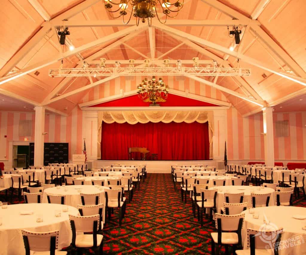Ballroom Theatre Grand Hotel Dorothy Draper design