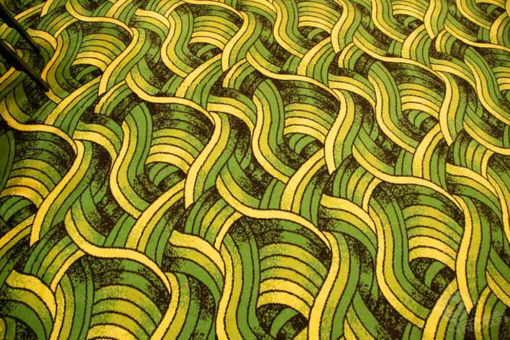 Dorothy Draper designed carpet Grand Hotel