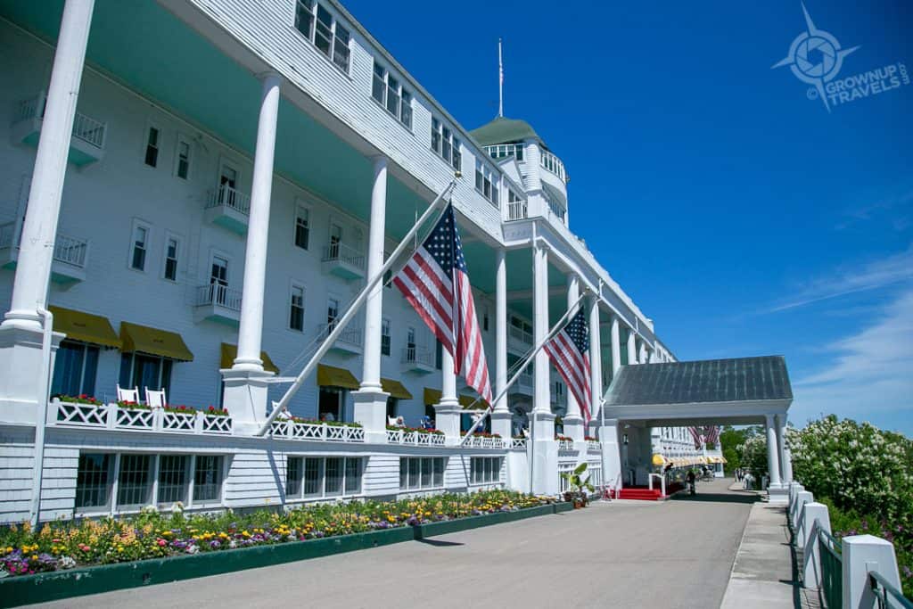 Main Entrance Grand Hotel Mackinac Island