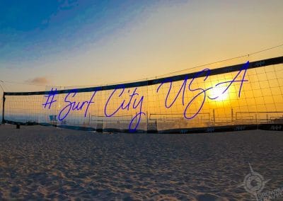 Surf City USA beach volleyball net