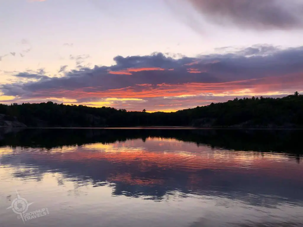 Brilliant Sunset George Lake Killarney