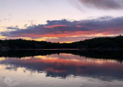 Brilliant Sunset George Lake Killarney