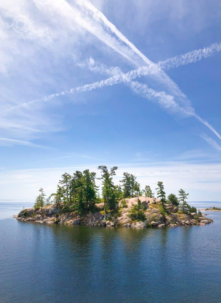 Island in Georgian Bay Chikanishing Trail