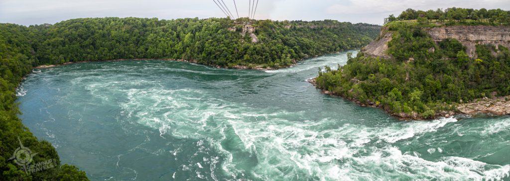 Whirlpool Rapids bend Niagara Falls Canada