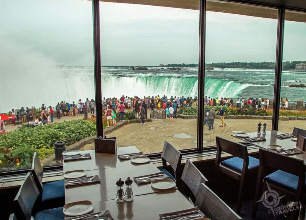Niagara Falls from Table Rock Restaurant
