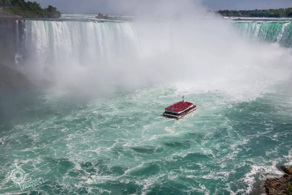 Hornblower day cruise to Horseshoe Falls Niagara Falls