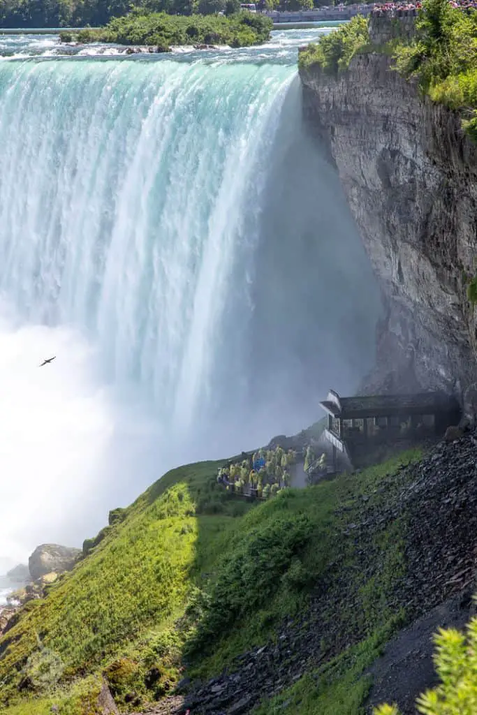 Journey Behind the Falls viewing platform Niagara Falls