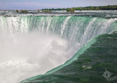 Brink of Horseshoe Falls Niagara Falls Canada