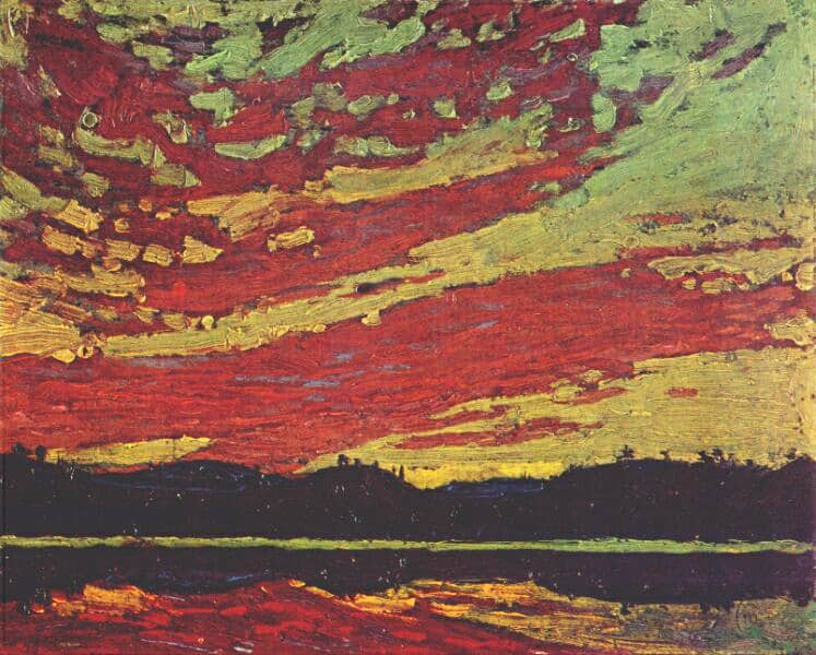 TomThomson-Sunset-1915