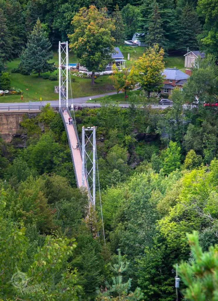 Coaticook Gorge Suspensioin Bridge