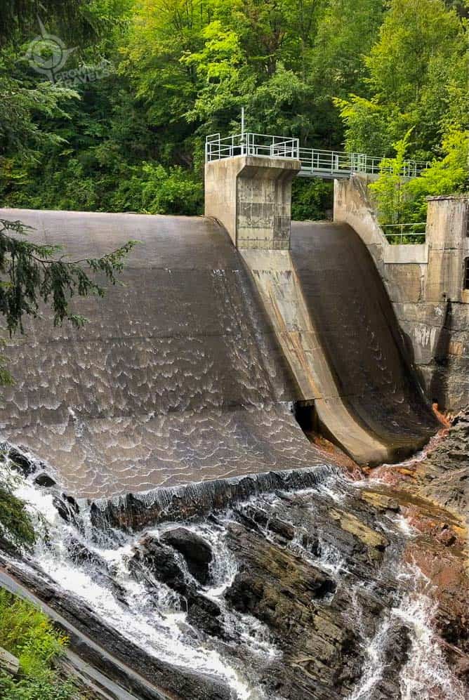 Corticelli Dam Coaticook Gorge