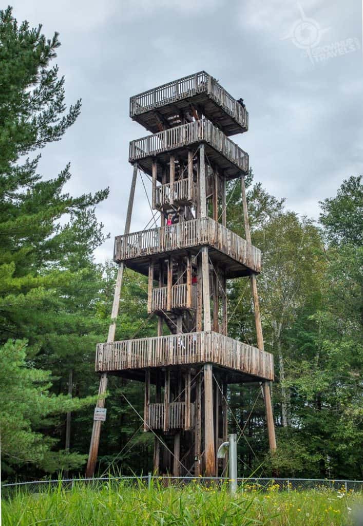 Couillard Tower Coaticook Gorge