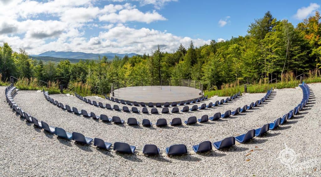ObservÉtoiles outdoor planetarium Au Diable Vert