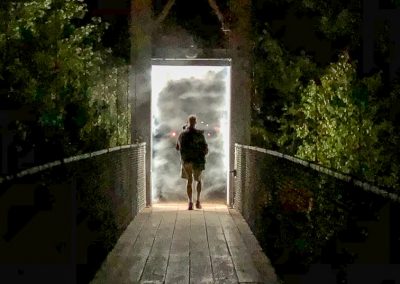 Henk on Bridge Portal Foresta Lumina