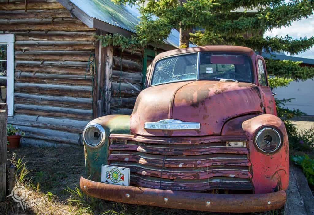 Old truck wreck Carcross Yukon