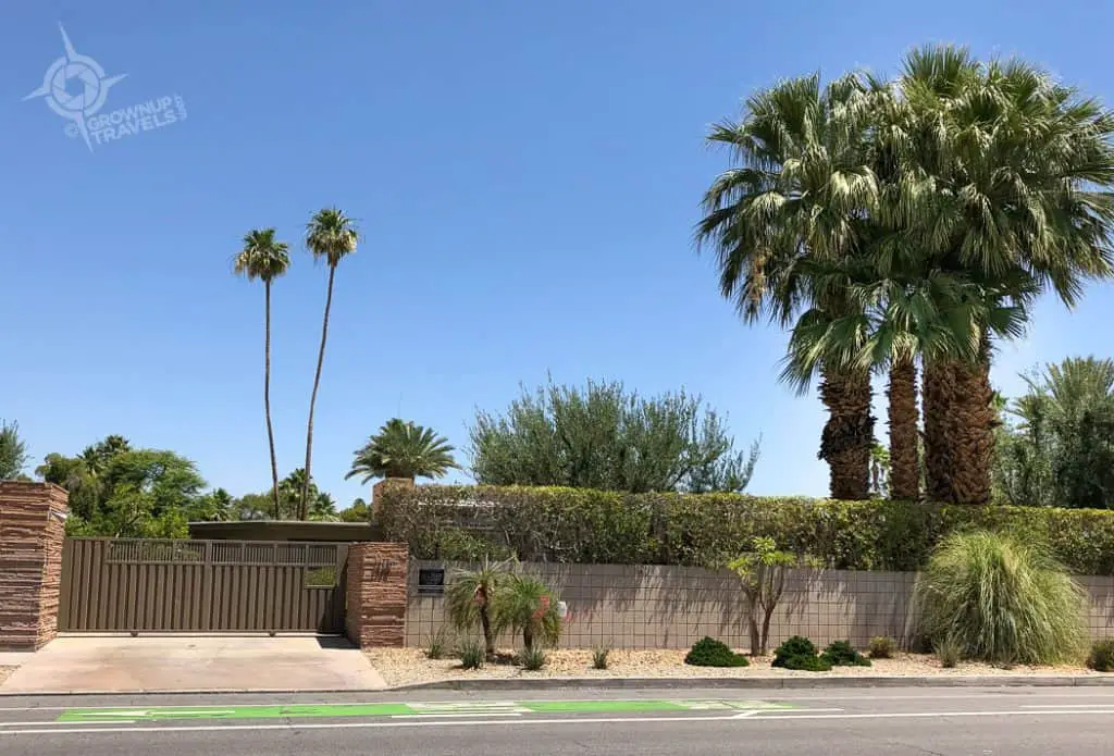 Palm Springs Frank Sinatra Twin Palms House