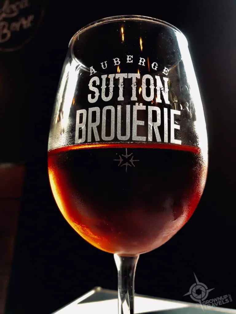 Sutton Brouerie glass of rose