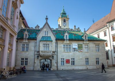 Bratislava Slovakia Medieval courty