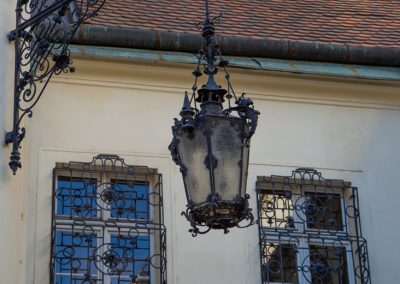 Bratislava Slovakia lamp detail