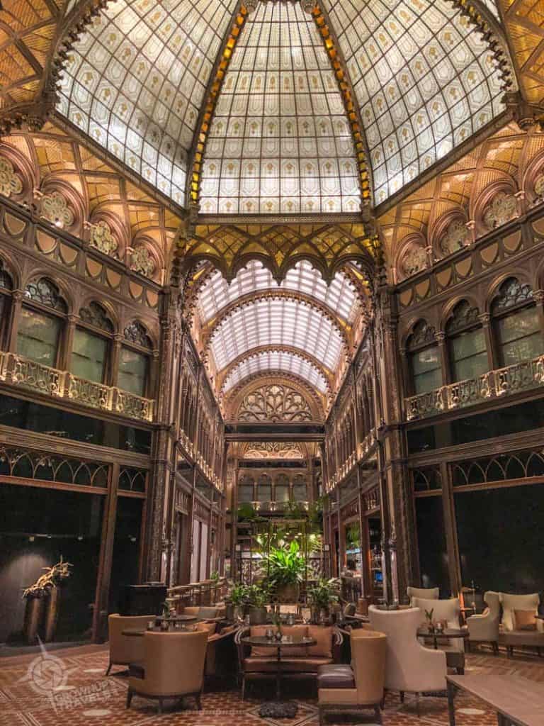 Budapest Parisi Udvar Hotel atrium