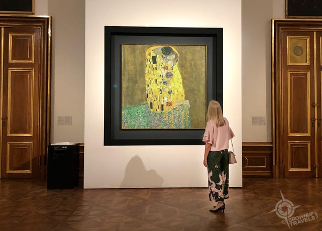 Jane and The Kiss Gustav Klimt Belvedere Palace