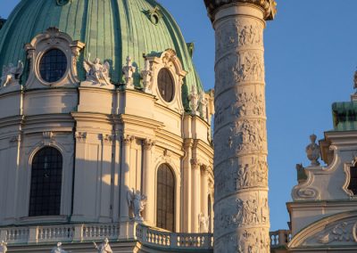 Vienna Austria St. Charles Church dome