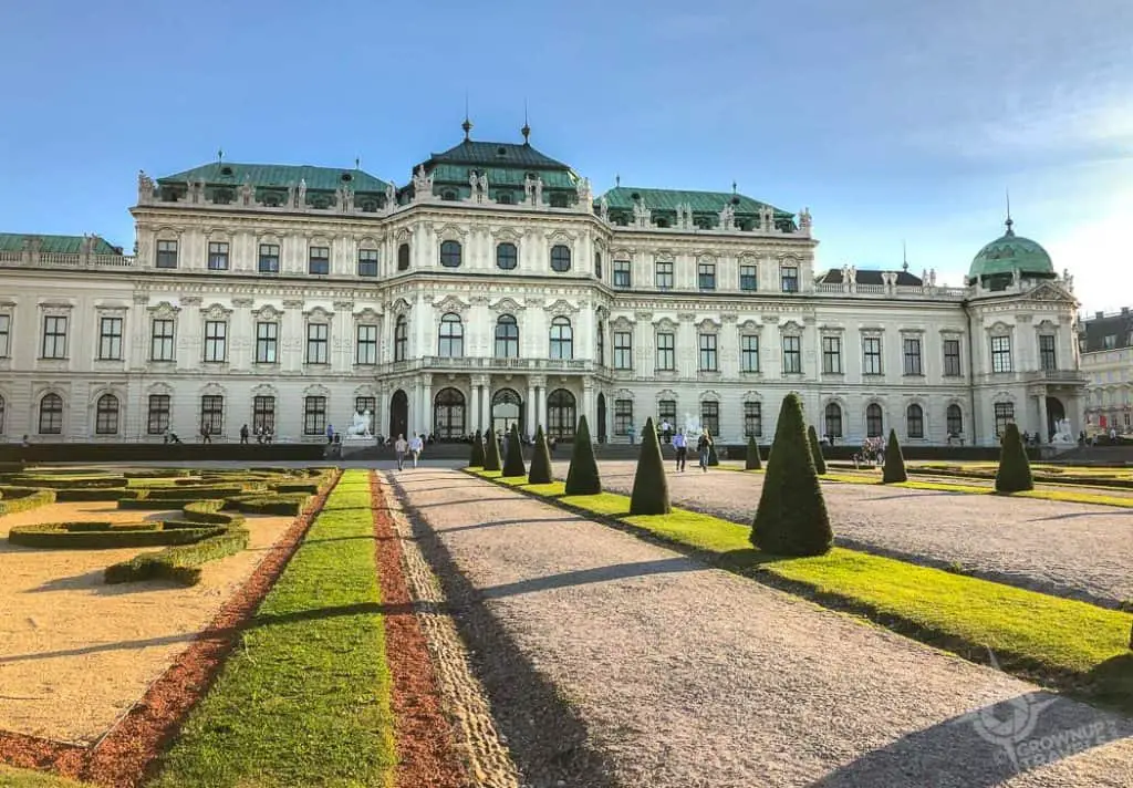 Vienna Belvedere Palace daytime