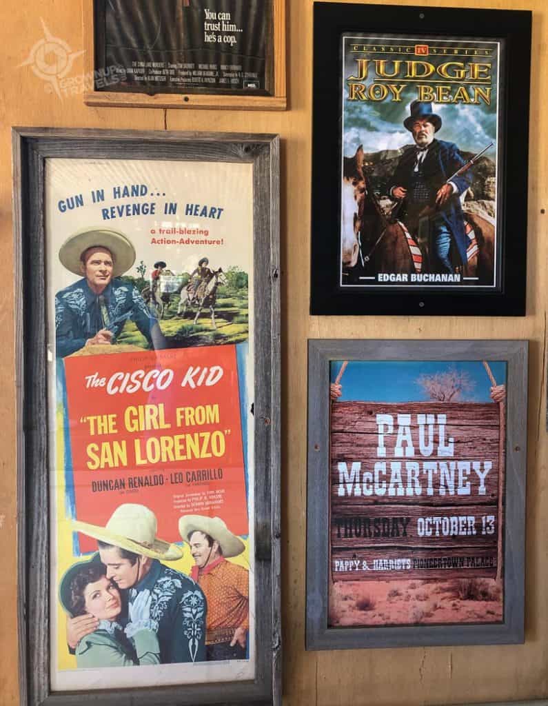 Joshua Tree Pioneertown Movie Memorablia