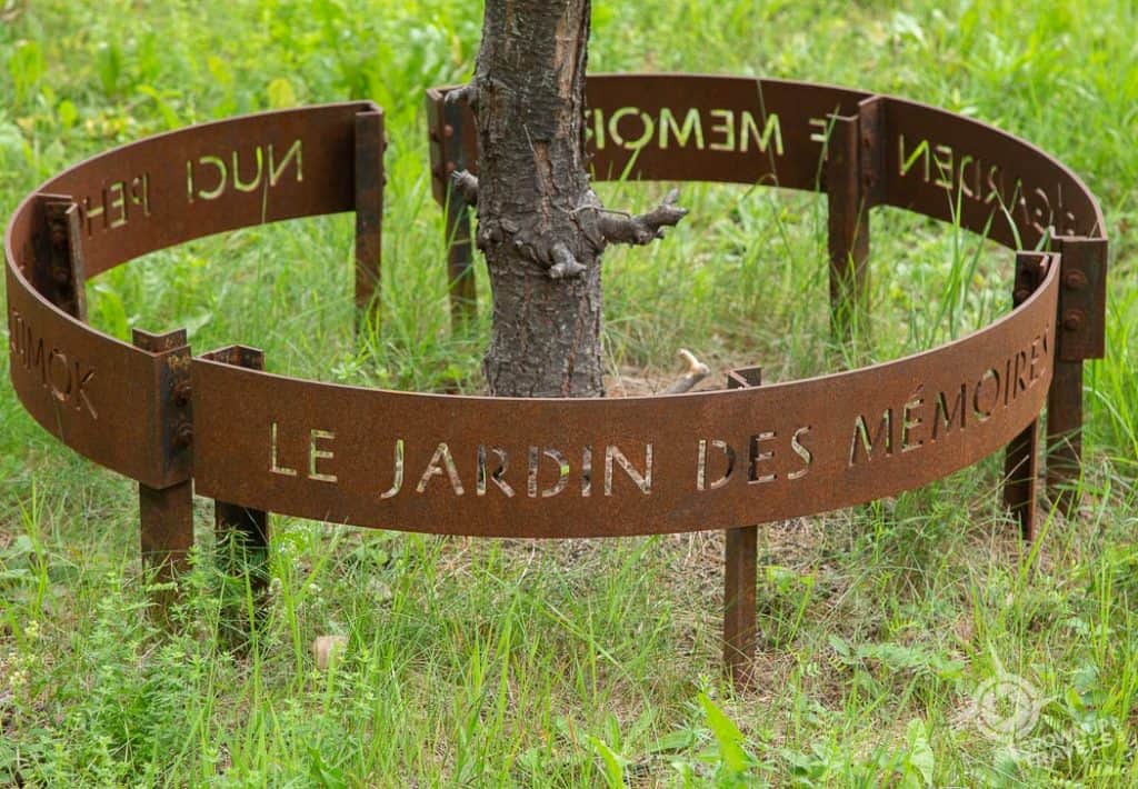 Le Jardin des memoires Park du lac temiscouata Quebec