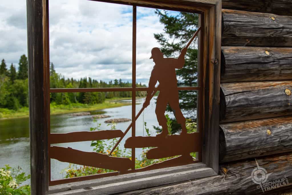 Parc du lac Temiscouata lumber site