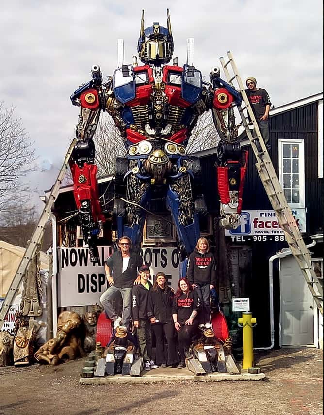 Optimus from Primitive Designs Port Hope