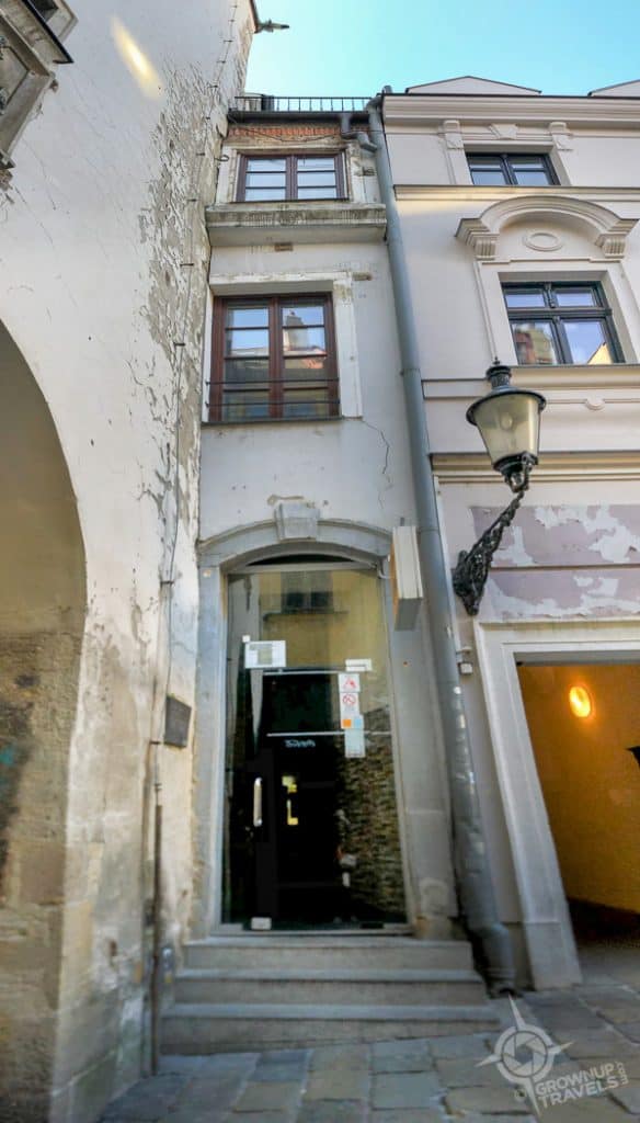 Narrowest House in Bratislava Michaels Gate