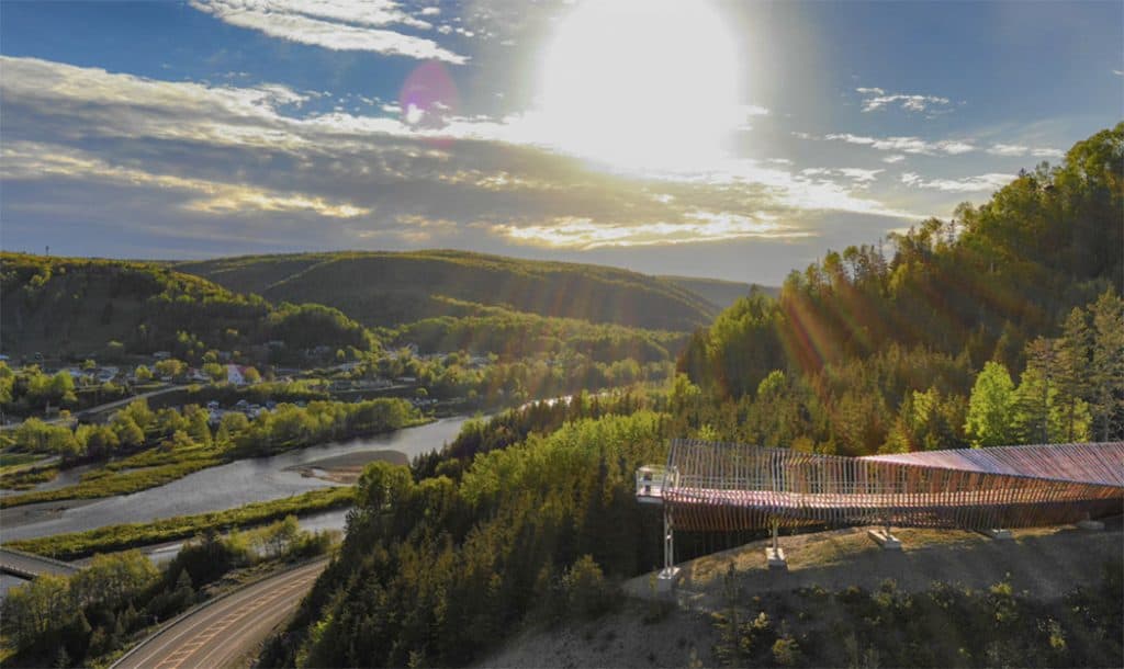 Overlook at Belvédère des Deux-Rivières