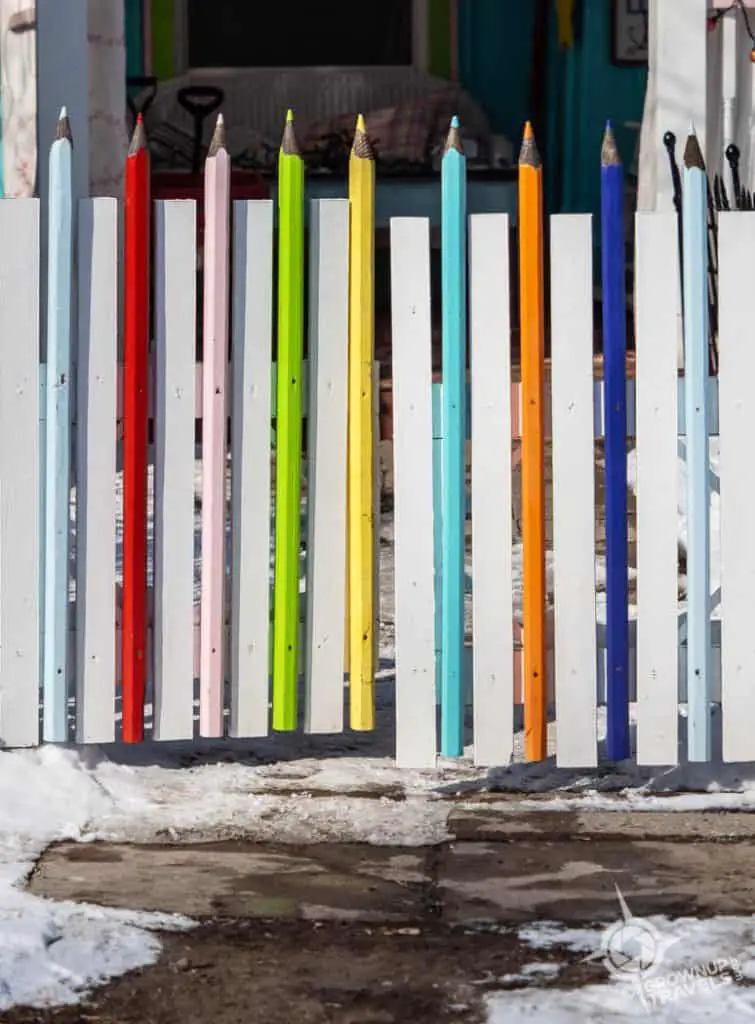 Grimsby Coloured Pencil Gate