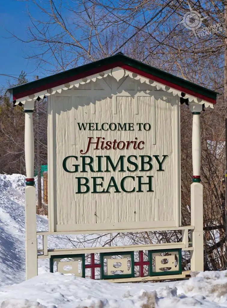 Grimsby Historic Beach Sign