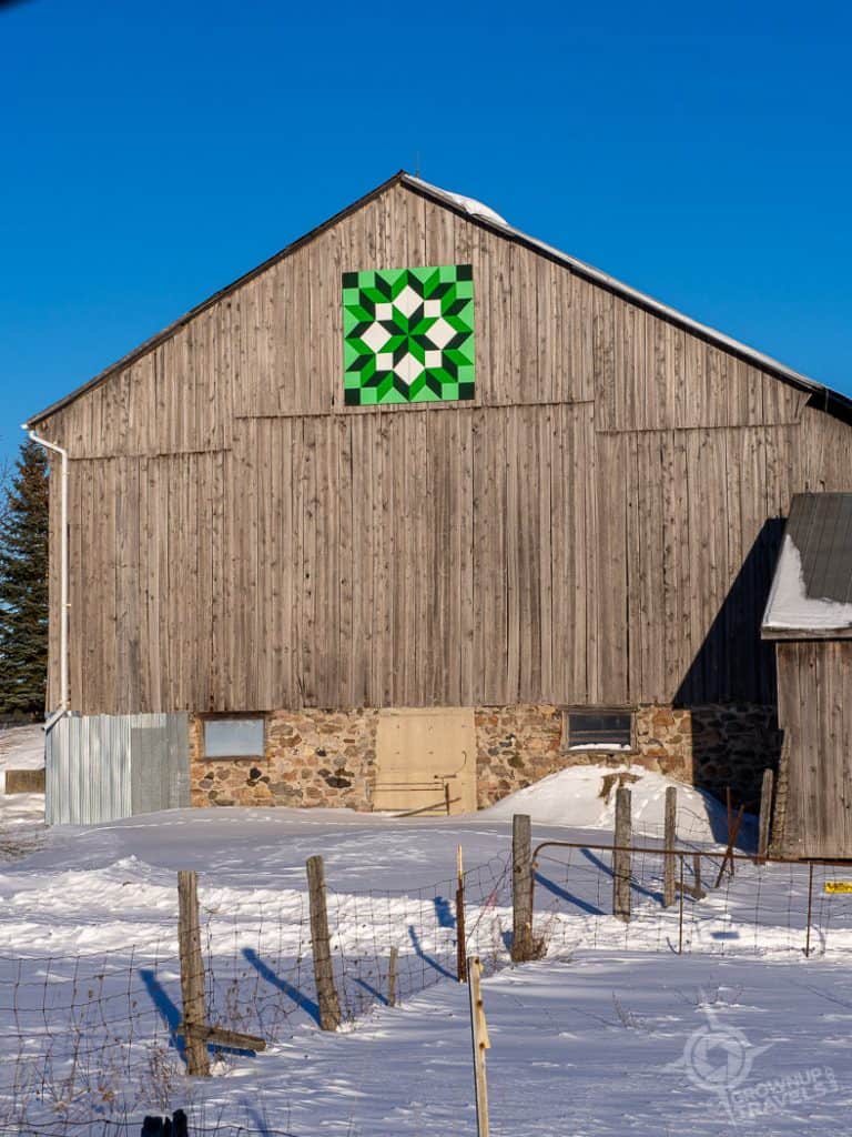 "Mother's Choice" Barn Quilt, Black Farm, Simcoe County