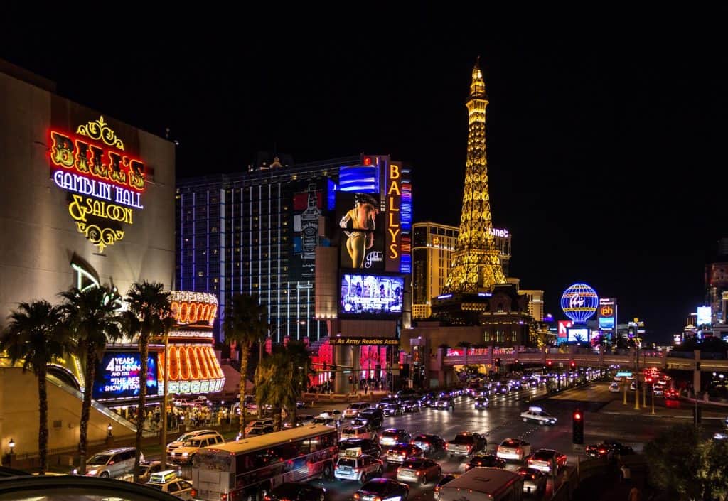 Las Vegas Strip at night