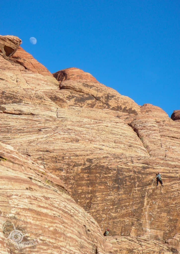 Red Rock Canyon Las Vegas Climber