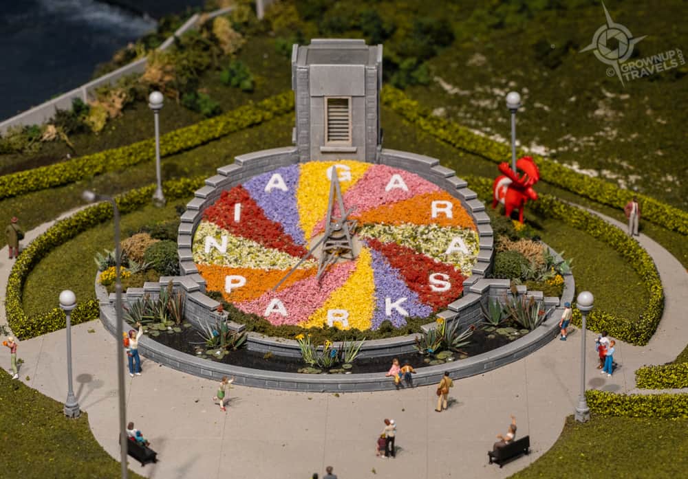 Little Canada Floral Clock Niagara Falls Ontario