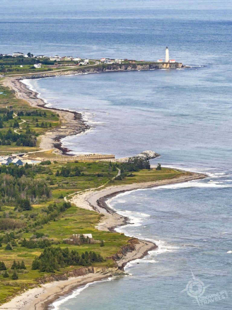 Gaspe Overlooks View northern coast from Mont St. Alban tower