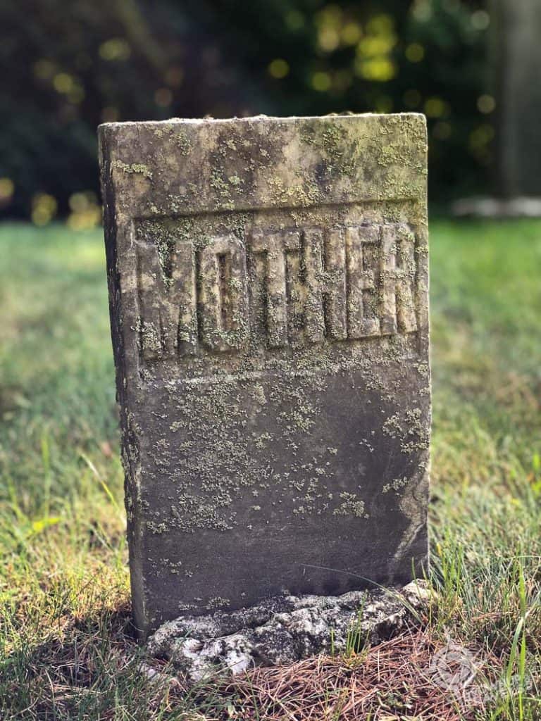Wesleyville mother headstone